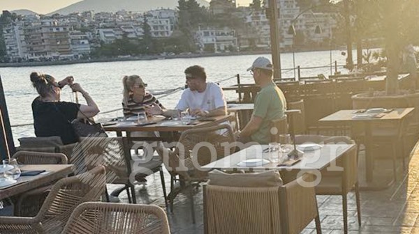 ΙΩΑΝΝΙΔΗΣ-ΒΟΥΛΓΑΡΑΚΗ: Ρομαντικό δείπνο στη Χαλκίδα