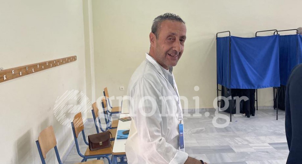 ΓΙΑΝΝΗΣ ΒΡΑΚΑΣ ΕΡΕΤΡΙΑ: Αισιόδοξος για το αποτέλεσμα των εκλογών