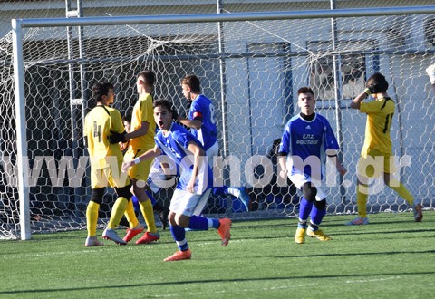 ΕΥΒΟΙΑ-ΦΘΙΩΤΙΔΑ (Κ-16) 1-1: Ανέβηκε στο Β' ημίχρονο και ισοφάρισε