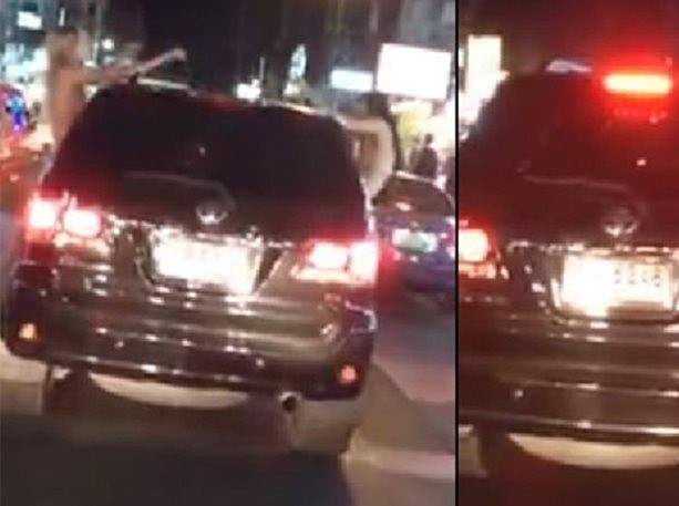 Βγήκαν γυμνές στο δρόμο και τσίμπησαν πρόστιμο! (video)