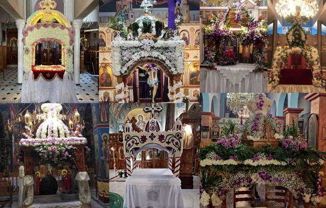 ΕΥΒΟΙΑ ΠΑΣΧΑ 2023: Δέκα επιτάφιοι της Μεγάλης Παρασκευής από ισάριθμες Ενορίες του νομού (φωτό)