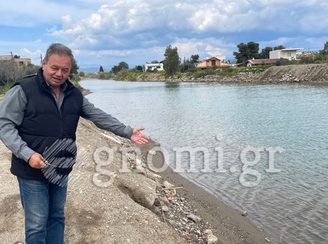 ΓΙΩΡΓΟΣ ΚΥΤΙΝΟΣ: Η θάλασσα μπήκε στον ποταμό Λήλα (VIDEO)!