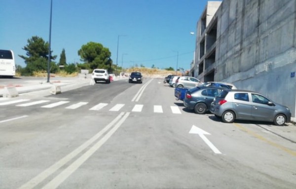 ΧΑΛΚΙΔΑ: Απαράδεκτη εικόνα στο δρόμο για το νέο Νοσοκομείο
