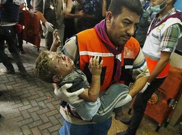 Στο Στρογγυλό για τη φρική της Γάζας