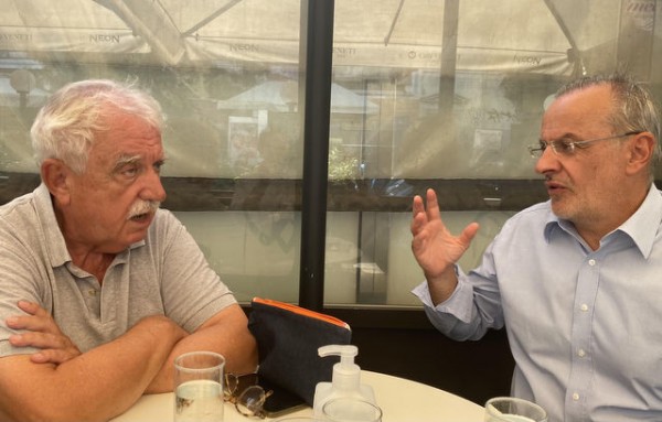 Ζεμπίλης και Μπένος συζήτησαν για το σχέδιο ανασυγκρότησης της Εύβοιας