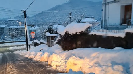 Στα λευκά η Φλώρινα, Κοζάνη, Γρεβενά και Λάρισα