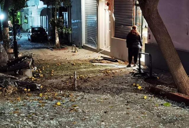 Η στιγμή της ισχυρής έκρηξης στον σύνδεσμο του Παναθηναϊκού στο Μαρούσι (Video)