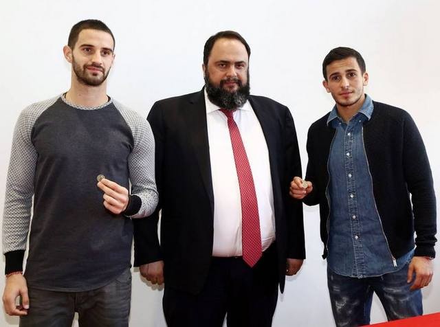 Τυχερός ο Τάσος Αυλωνίτης στην πίτα του Ολυμπιακού