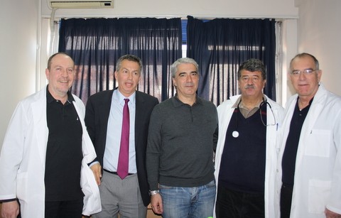 Συγχαρητήρια από τον Σίμο Κεδίκογλου στο Νοσοκομείο Χαλκίδας