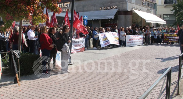 ΧΑΛΚΙΔΑ - ΑΠΕΡΓΙΑ: Μικρή συγκέντρωση για το 13ωρο (video)