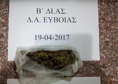 ΧΑΛΚΙΔΑ: 25χρονος Aλιβεριώτης είχε μπόλικο χασίς