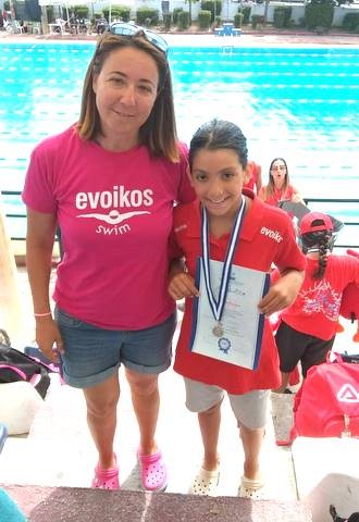 ΕΥΒΟΪΚΟΣ ΓΑΣ: Η 10χρονη Ειρήνη Πολυκαρπίδη πήρε ένα χρυσό και ένα ασημένιο μετάλλιο