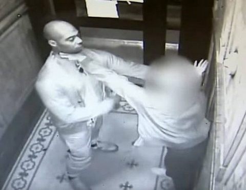 Η κάμερα ασφαλείας κατέγραψε την προσπάθεια μιας γυναίκας να αποτρέψει τον βιασμό της (VIDEO)