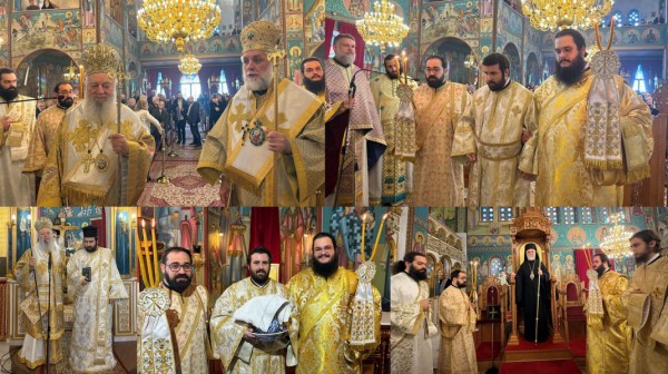 ΧΑΛΚΙΔΑ: Χειροτονία διακόνου στον ναό Ευβοέων Αγίων