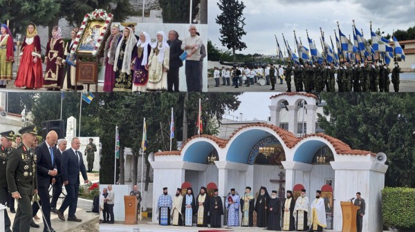 ΧΑΛΚΙΔΑ: Λαμπρή γιορτή για τον Άγιο Γεώργιο στη Σχολή Πεζικού