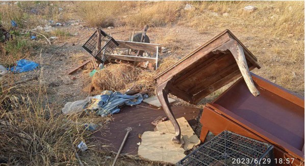 ΑΥΛΙΔΑ ΧΑΛΚΙΔΑΣ: Μικρές χωματερές σκουπιδιών κοντά στα μονοπάτια της περιοχής