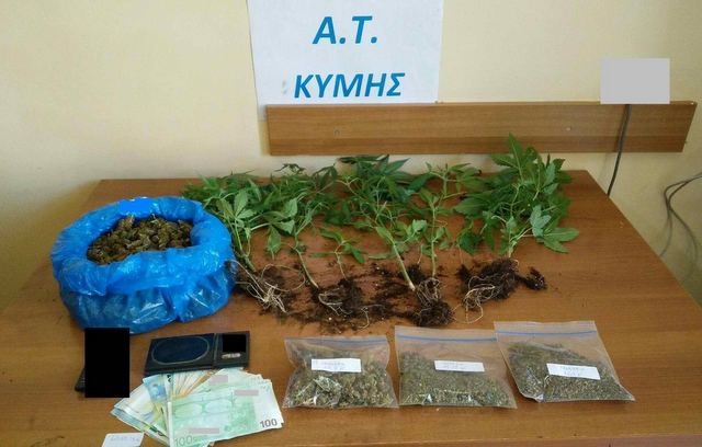 ΑΛΙΒΕΡΙ: Ναρκωτικά, όπλα,σφαίρες και σπαθιά στο σπίτι 60χρονου Έλληνα