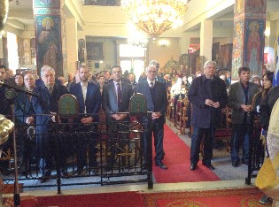 Τίμησαν τον Άγιο Αθανάσιο και έκοψαν την βασιλόπιτα