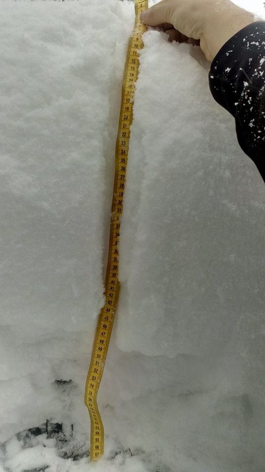 Λείπουν οι Στρόπωνες από το χιόνι; Στους 70 πόντους το ...στρώσιμο!