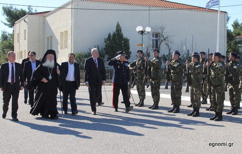 Δεξίωση με λουκουμάδες και κονιάκ για τη Αγία Βαρβάρα
