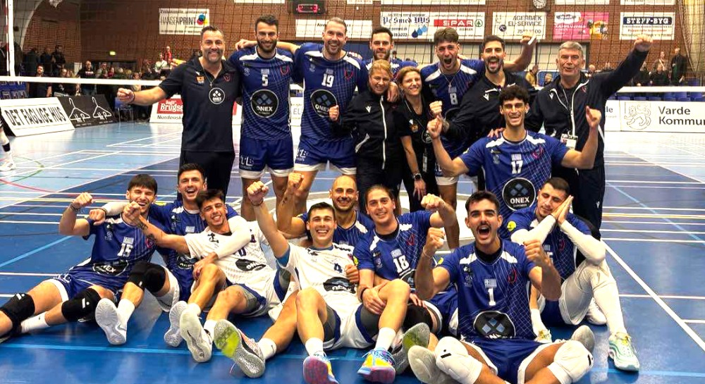 ΦΑΝΗΣ ΡΟΥΣΟΠΟΥΛΟΣ: Ευρωπαϊκή νίκη στη Δανία και πρόκριση για τον Χαλκιδέο βολεϊμπολίστα