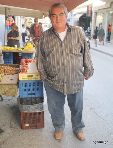 ΓΙΑΝΝΟΥΚΟΣ: Η λαϊκή αγορά κατάντησε σαν την παραλία