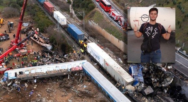 ΤΕΜΠΗ: Σε κέντρο αποκατάστασης της Γερμανίας ο μοναδικός επιζών του πρώτου βαγονιού