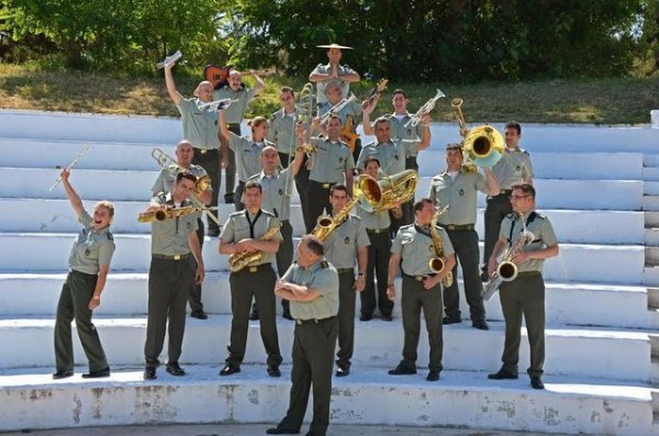 Η Big Band της Στρατιωτικής Μουσικής Φρουράς Αθηνών σε συναυλία στη Χαλκίδα