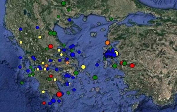 Κουνήθηκε και η Εύβοια τα ξημερώματα του Σαββάτου