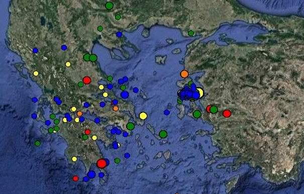 Κουνήθηκε και η Εύβοια τα ξημερώματα του Σαββάτου