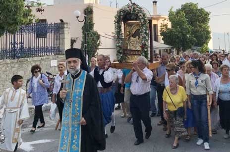 ΛΙΜΝΗ: Γιόρτασαν το Γενέθλιο της Θεοτόκου