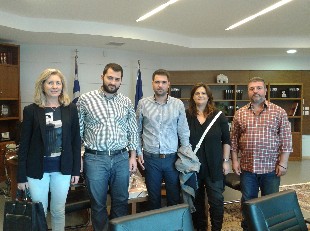 Μίλησαν για ζητήματα της Χαλκίδας στο Φάνη Σπανό