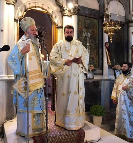 Ο Μητροπολίτης χειροτόνησε Διάκονο τον Μοναχό Καλλίνικο Καραπέτη