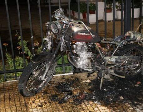 Έκαναν κάρβουνο τη μηχανή