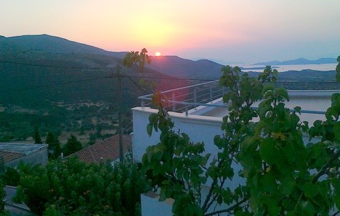 Ηλιοβασίλεμα στα Κάψαλα