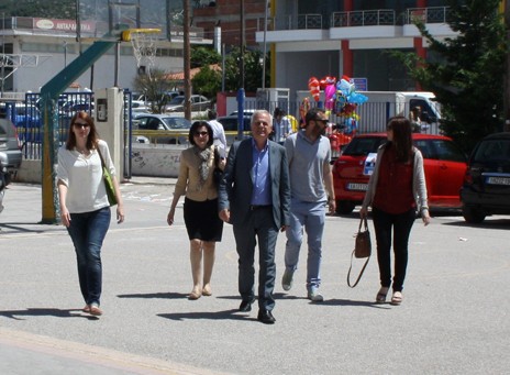 Αισιόδοξος ο υποψήφιος περιφερειάρχης Βαγγέλης Αποστόλου