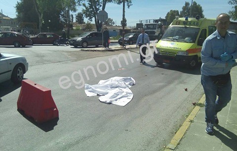 ΔΥΣΤΥΧΗΜΑ ΚΟΜΒΟΣ ΑΓΙΟΥ ΣΤΕΦΑΝΟΥ ΧΑΛΚΙΔΑ: Φορτηγό σκότωσε πεζό