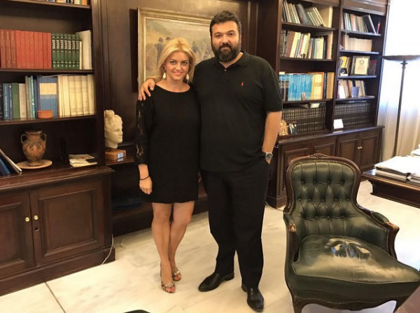 Έλαβε υπόσχεση από τον Γιώργο Βασιλειάδη η Ελένη Ευσταθίου για το γήπεδο των Ωρεών