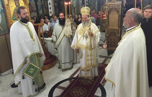 Αγρυπνία στον ιερό ναό του Οσίου Ιωάννη Ρώσου στο Βασιλικό