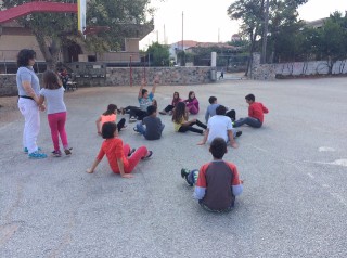 Έπαιξαν αλλιώς μπάσκετ, ποδόσφαιρο και τυφλόμυγα