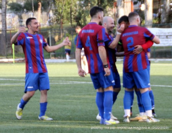 ΠΡΟΠΟΝΤΙΔΑ-ΜΙΑΟΥΛΗΣ ΦΥΛΛΩΝ 4-1: Εριξε τεσσάρα και συνεχίζει να κυνηγά την πρωτιά (pics)