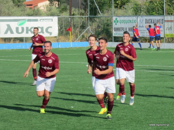 ΑΥΛΙΔΑ-ΤΑΜΥΝΑΪΚΟΣ 2-0: Βυσσινί θύελλα, σούζα στους 8 του Κυπέλλου Ευβοίας