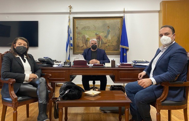Σύσκεψη για τουριστική επένδυση στη Βόρειο Εύβοια στο Υπουργείο Αγροτικής Ανάπτυξης