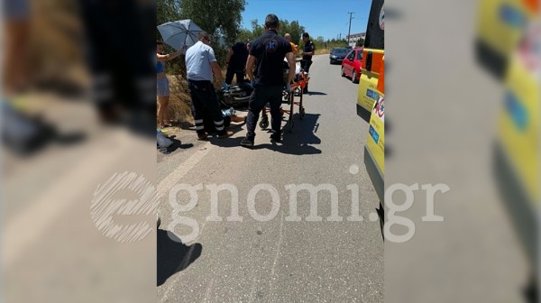 ΧΑΛΚΙΔΑ: ΙΧ παρέσυρε σκούτερ στον δρόμο προς Δροσιά
