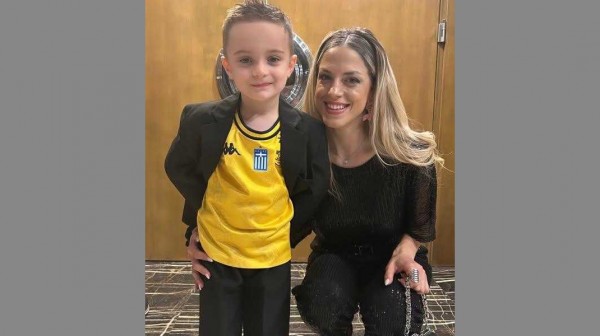 H Κωνσταντίνα Τσακλάνου συνάντησε τον μικρό Νικόλα