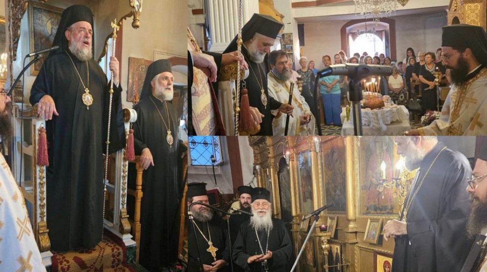 ΚΡΥΟΝΕΡΙΤΗΣ ΙΣΤΙΑΙΑΣ: Γιόρτασε με δύο Αρχιερείς ο ναός της Αγίας Μαρίνας