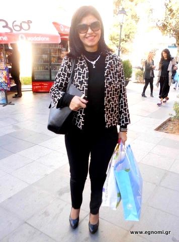 Πάντα κομψή η Νίκη Ροδίτη