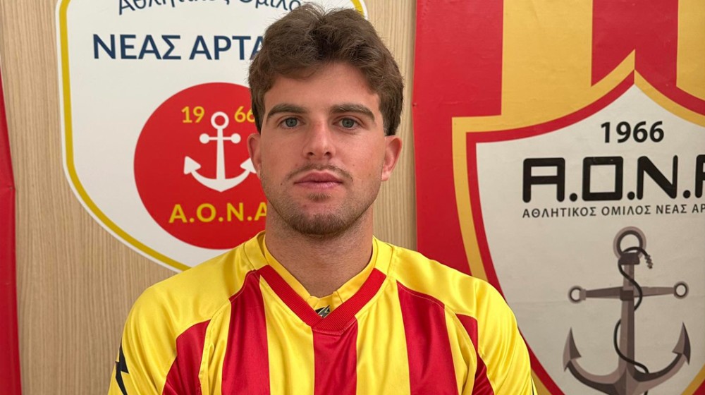 ΑΟ ΝΕΑΣ ΑΡΤΑΚΗΣ: Ερυθροκίτρινος ο Λεονάρντο Μούτσα από τον Νέστο της Super League 2!