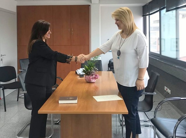 Ορκίστηκε σύμβουλος της Κοινότητας Χαλκίδας η Ελένη Ντούνια-Τσοκάνη