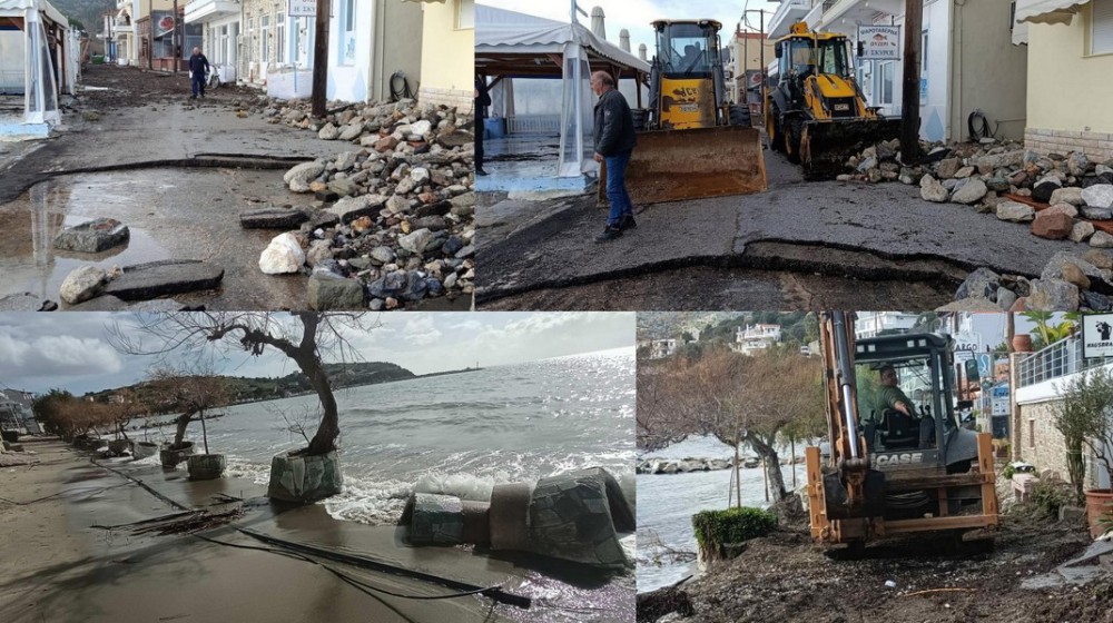 Σε κατάσταση Έκτακτης Ανάγκης περιοχές του Δήμου Κύμης–Αλιβερίου